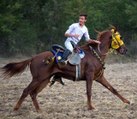 Atların çarpışması sonucu hayatını kaybeden genç ciritçi toprağa verildi