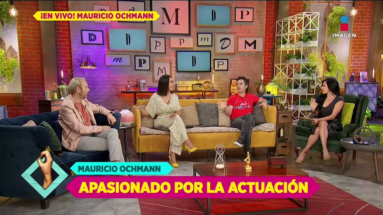 Mauricio Ochmann confiesa si se ve actuando en Hollywood como Eugenio Derbez