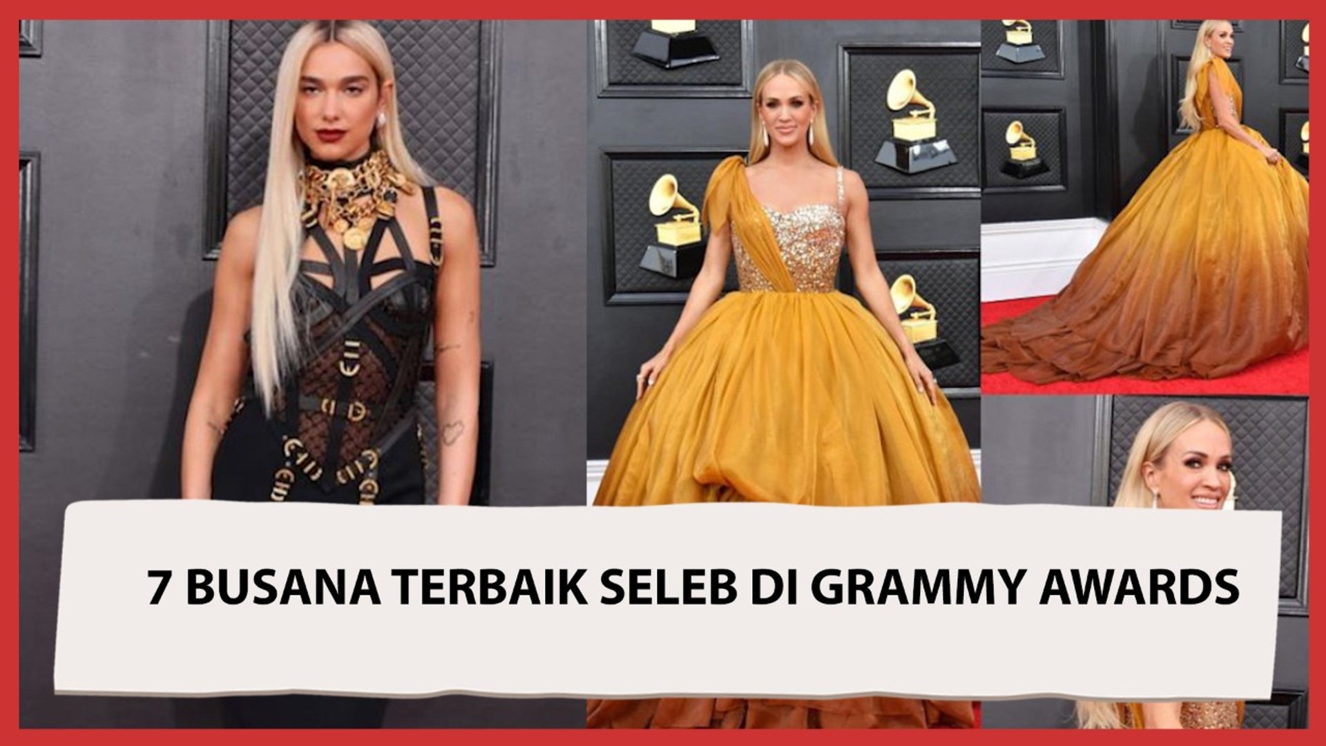 ⁣7 Fashion Terbaik Selebriti di Grammy Awards 2022
