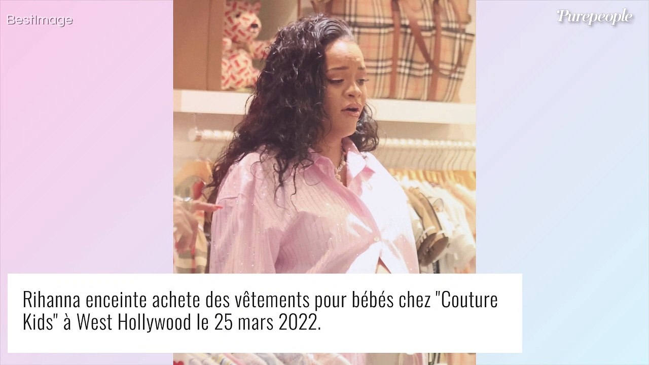 Rihanna enceinte : robe mini mini et flashy pour une sortie remarquée au restaurant