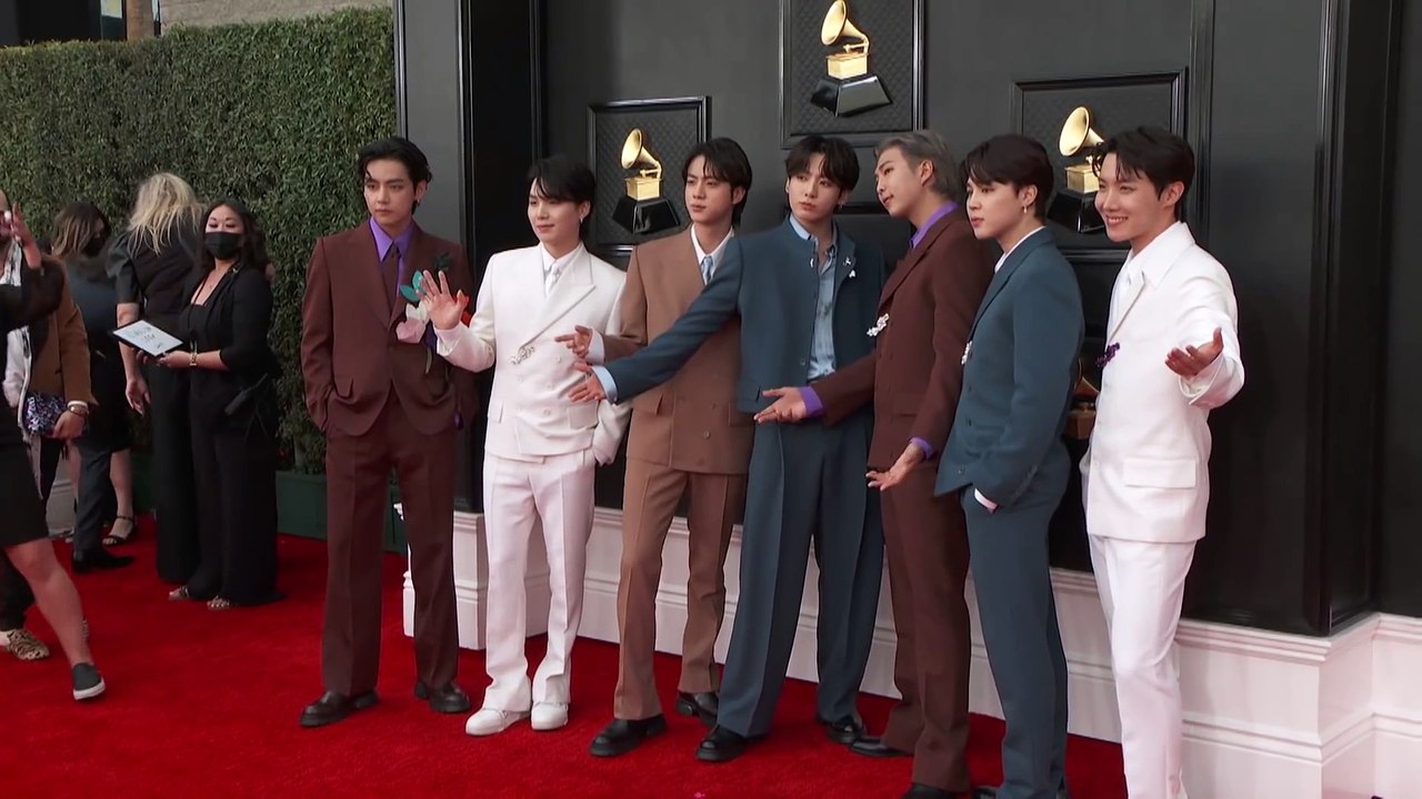 BTS - Fashion Cam - 2022 GRAMMYs
