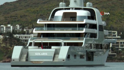 Roman Abramoviç'in Bodrum’da demirli yatında hareketlilik