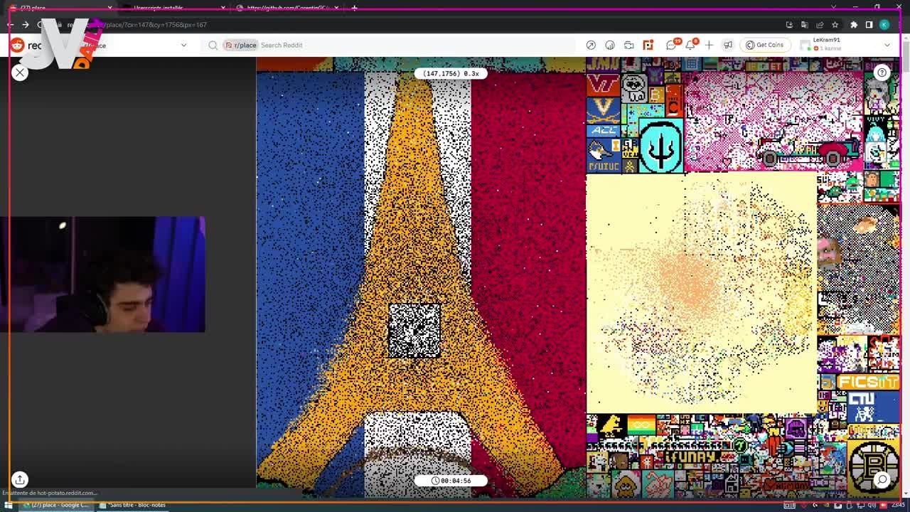 Daily : Pixel War fait des ravages sur Reddit !