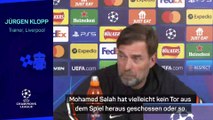Klopp zu Torlos-Salah: 
