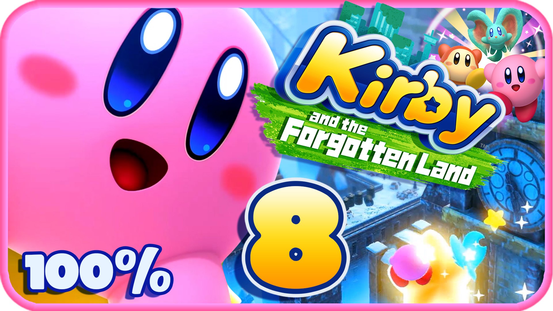 Kirby and the Forgotten Land Walkthrough Part 8 (Switch) 100% World 4 -  Level 1 + 2 - video Dailymotion