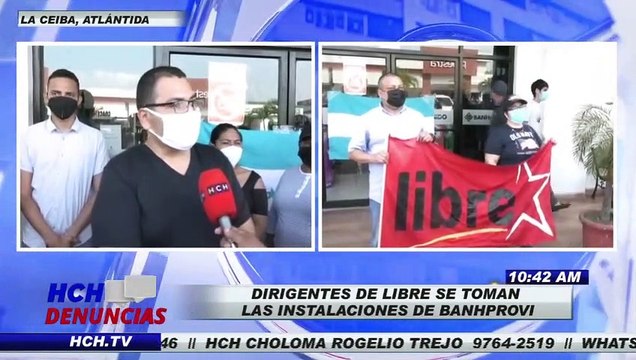En La Ceiba, tomadas las oficinas de Banhprovi y Ciudad Mujer