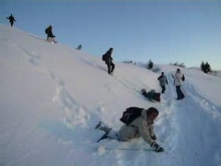 La technique de la raquette