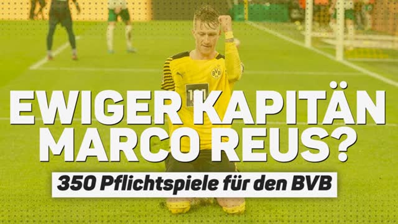 Ewiger Marco Reus: 350 Pflichtspiele für den BVB