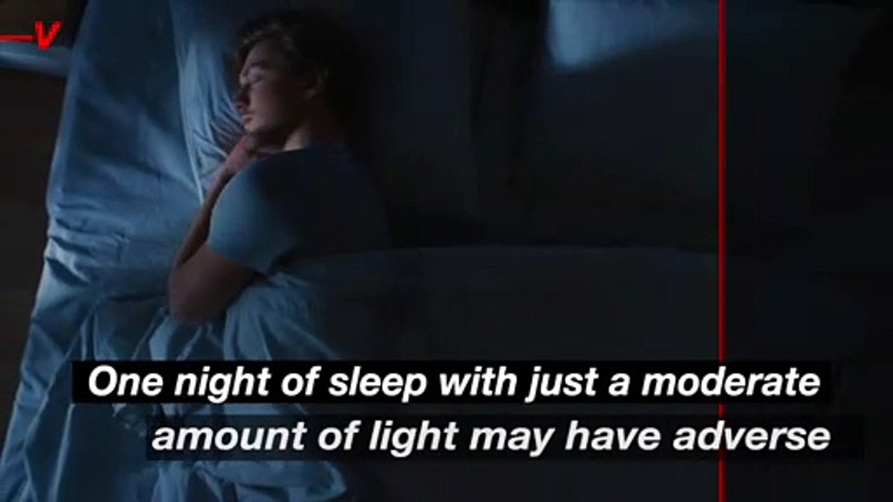 Once Again, Sleeping With Just a Bit of Light Isn’t Good for Your Health