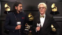 RICKY KEJ & STEWART COPELAND One-On-One Interview - 2022 GRAMMYs