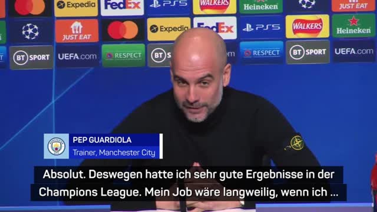 Guardiola in Fahrt: “Morgen spielen wir zu zwölft”