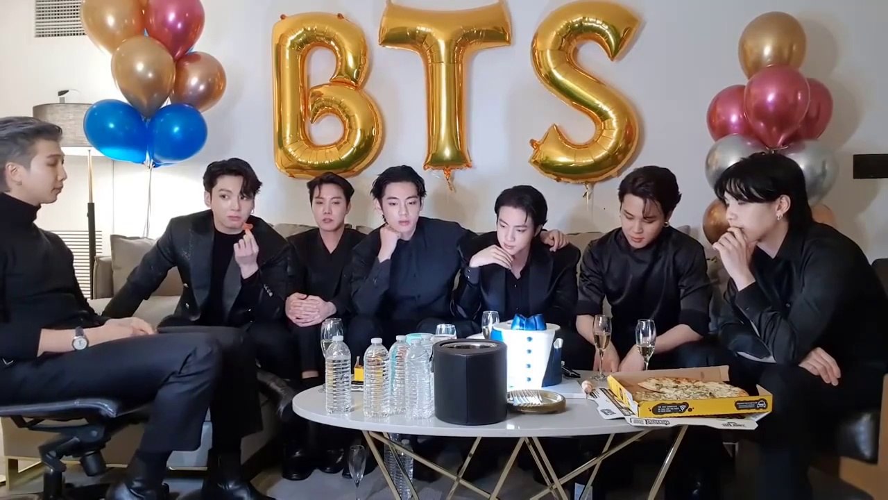 【BTS日本語字幕】BTS Vlive Full ハッピーパーティー  BTS BUTTER Grammy 64th 2022年4月4