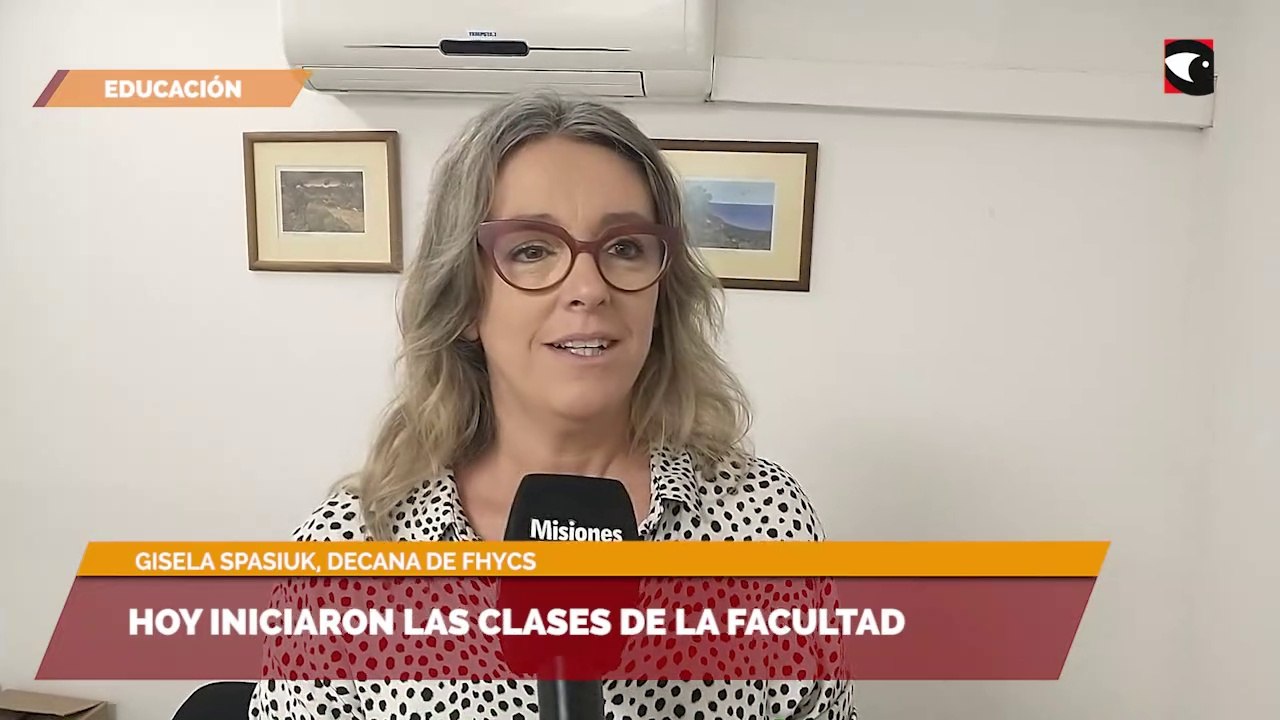 Hoy iniciaron las clases de la facultad