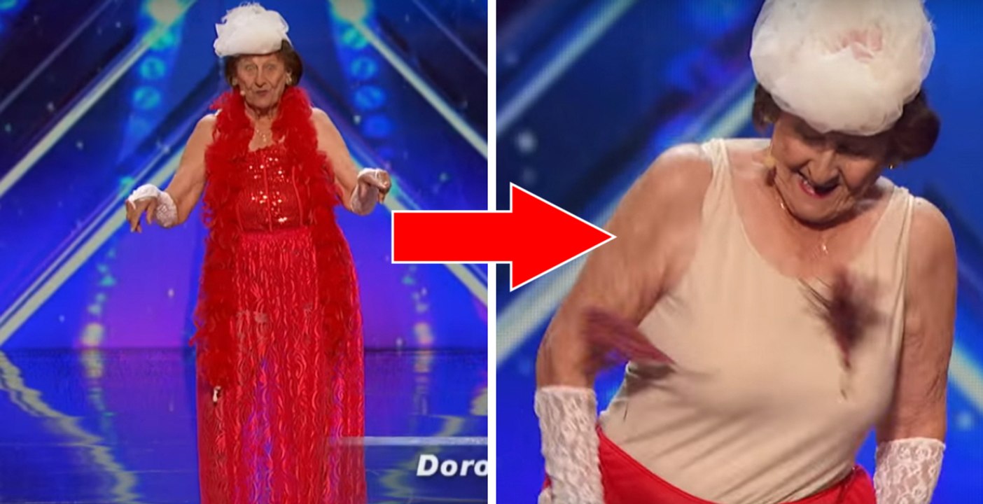 America's Got Talent 2016: Striptease mit neunzig!