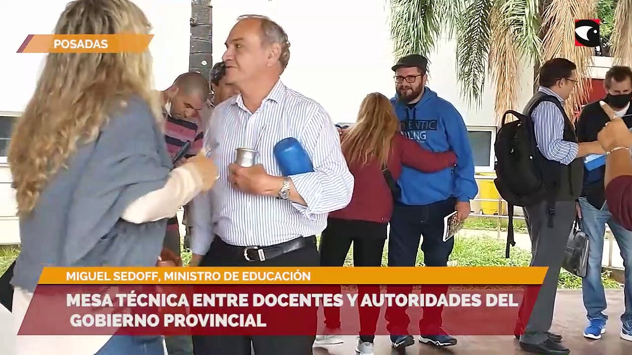 Mesa técnica entre docentes y autoridades del gobierno provincial ...