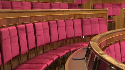 Todo listo en el Congreso para el mensaje de Zelenski