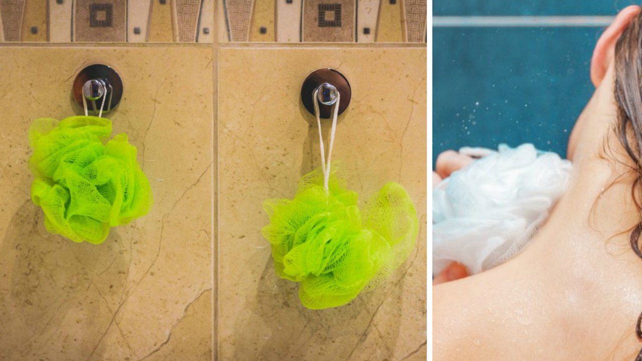 Duschknäuel: Eine Brutstätte für Bakterien und Keime, die wir nicht benutzen sollten