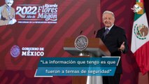 AMLO menciona 