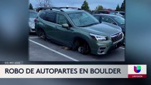 Robo de autopartes en Boulder