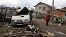 قرية كولينييشي في ضواحي خاركيف تتعرض لقصف عنيف من قبل القوات الروسية