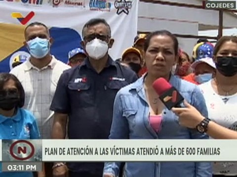 Entérate | Más de 600 familias cojedeñas atendidas por el Plan de Atención a las Víctimas