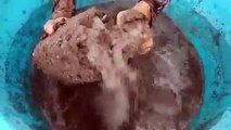 Massive Gritty Earthy Sand Cement Water Crumbles Cr: Clay Land ASMR❤