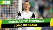 La elegante respuesta de Chicharito Hernández a abucheos en partido de la MLS