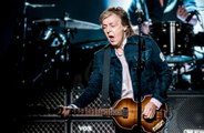 A page of Sir Paul McCartney's handwritten lyrics are going up for sale for 450k