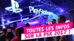 PlayStation Experience 2017 : dates, trailers, rumeurs et annonces du salon de Sony