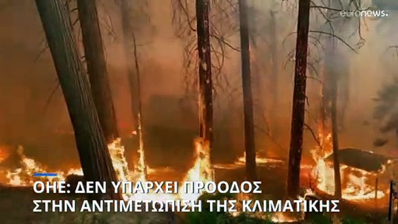 ΟΗΕ: Σήμα κινδύνου για την κλιματική αλλαγή