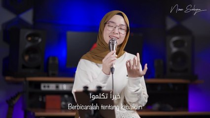 Mishari Rashid Alafasy - Qalbi Muhammad Cover by NISSA SABYAN