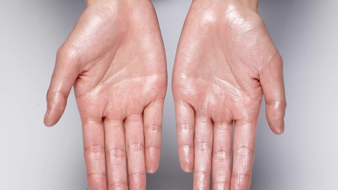 Sweaty hands: These common household items will...