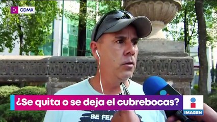 Cubrebocas, ¿usarlo o no usarlo? Esto opina la gente