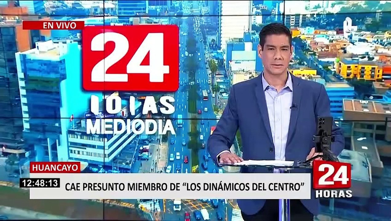 Caso Dinámicos del Centro: alias ‘Pinturita’ se encuentra en la Divincri de Huancayo