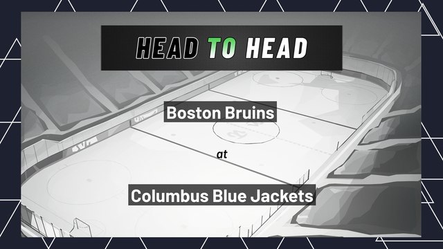 Boston Bruins At Columbus Blue Jackets: Moneyline, April 4, 2022