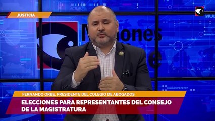 Elecciones para representantes del consejo de la magistratura