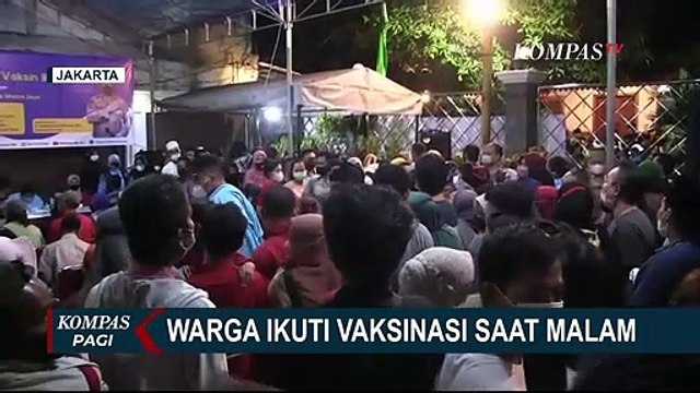 Antusias Warga Ikuti Vaksinasi Booster Usai Shalat Tarawih, Demi Bisa Mudik Lebaran Nanti