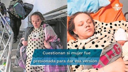 Bloguera embarazada dice que no hubo ataque aéreo en maternidad de Mariupol; video la contradice