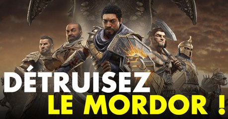 Shadow of War : découvrez le trailer du DLC Desolation of Mordor