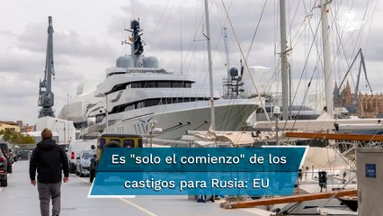 Incautación de yate de oligarca ruso cercano a Putin en España, es solo el comienzo para EU