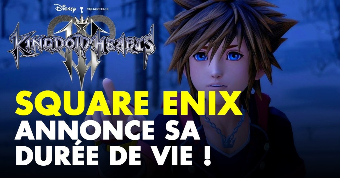 Kingdom Hearts 3 : Square Enix nous promet 80 heures de jeu