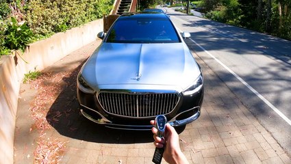 Driving A Mercedes-Maybach S-Class And Pushing Every Button