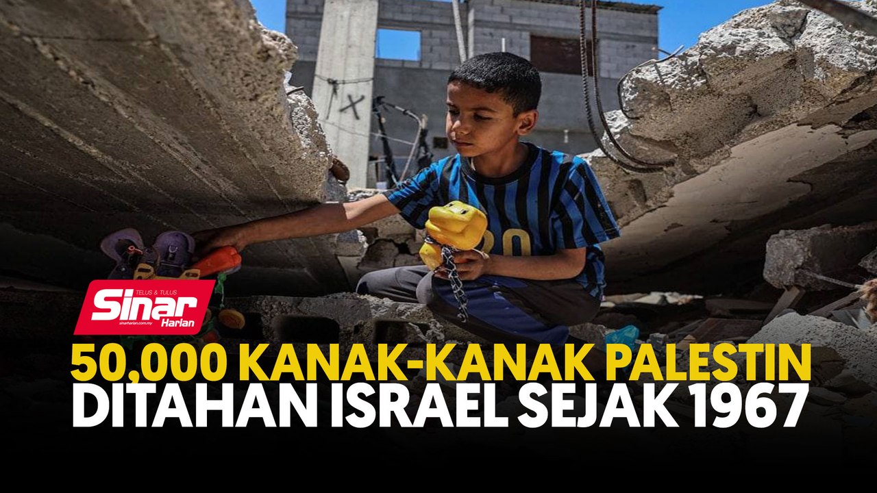 50,000 kanak-kanak Palestin ditahan Israel seja...