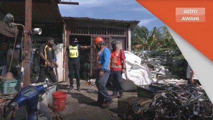 Besi Buruk | Premis haram berselindung di kawasan kampung