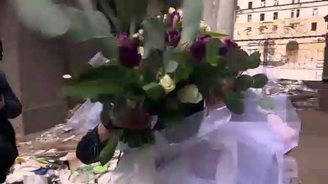 Hochzeit in Charkiw in der Ukraine - trotz der Angriffe von Russlands Truppen