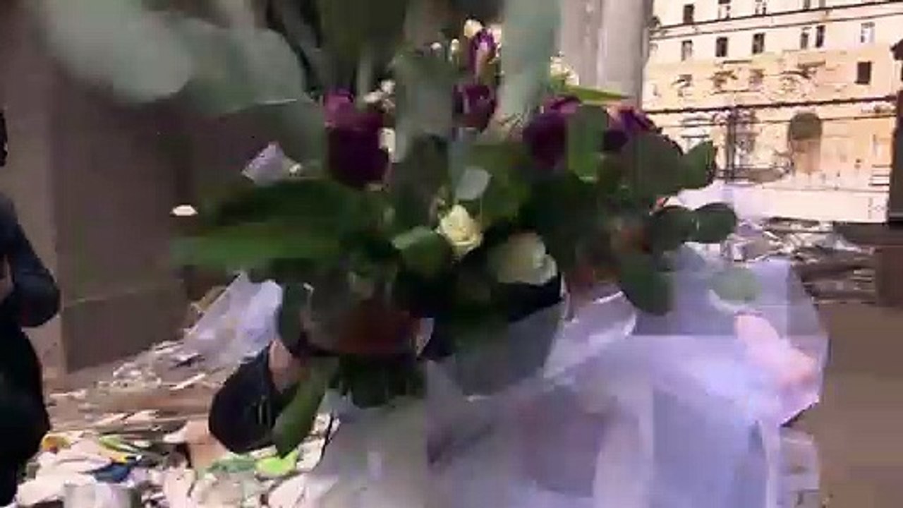 Hochzeit in Charkiw in der Ukraine - trotz der Angriffe von Russlands Truppen