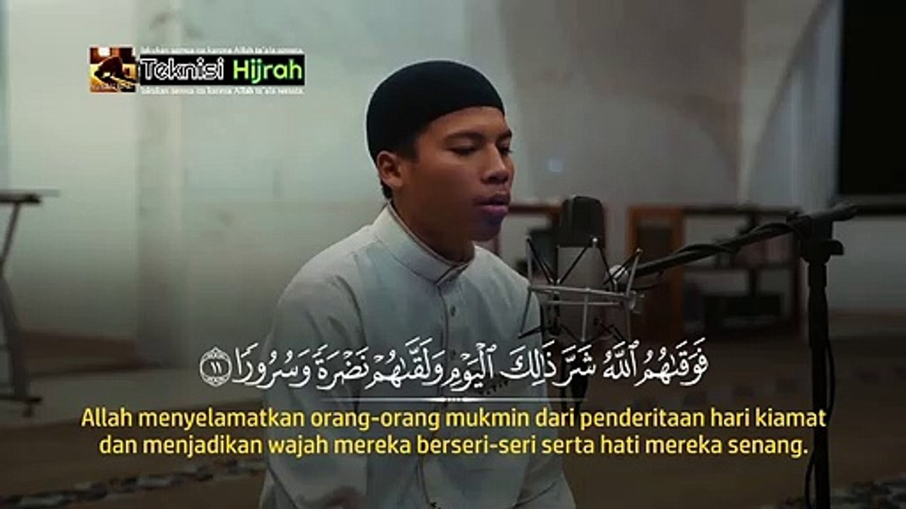 Surah Al-Insaan | M. Iqbal Rafsanjani Amri | Teknisi Hijrah