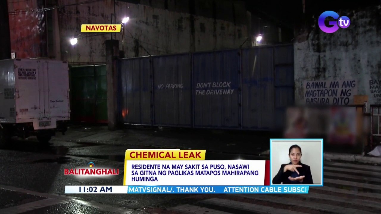 Ammonia, tumagas sa isang planta ng yelo; mga residente, inilikas matapos makalanghap ng matapang na amoy | BT