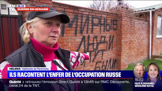 Ukraine: des habitants de Peremoha témoignent des trois semaines sous l'occupation russe