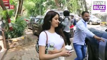 Janhvi Kapoor Spotted At Gym